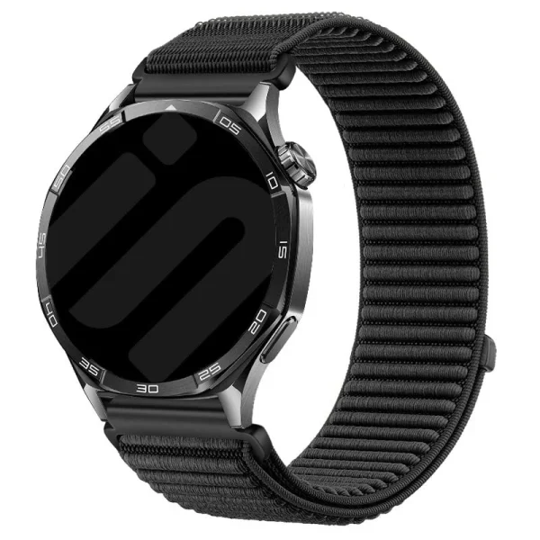 Amazfit Balance Ultra wave nylon bandje (zwart) - 51Dnspod | Smaakvolle damp – Verzendkosten vrij vanaf 40€
