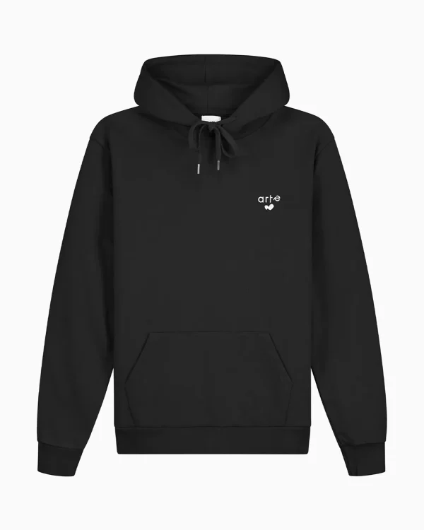 Arte Antwerp Heart Relaxed met logo Hoodie voor heren - 51Dnspod | Smaakvolle damp – Verzendkosten vrij vanaf 40€