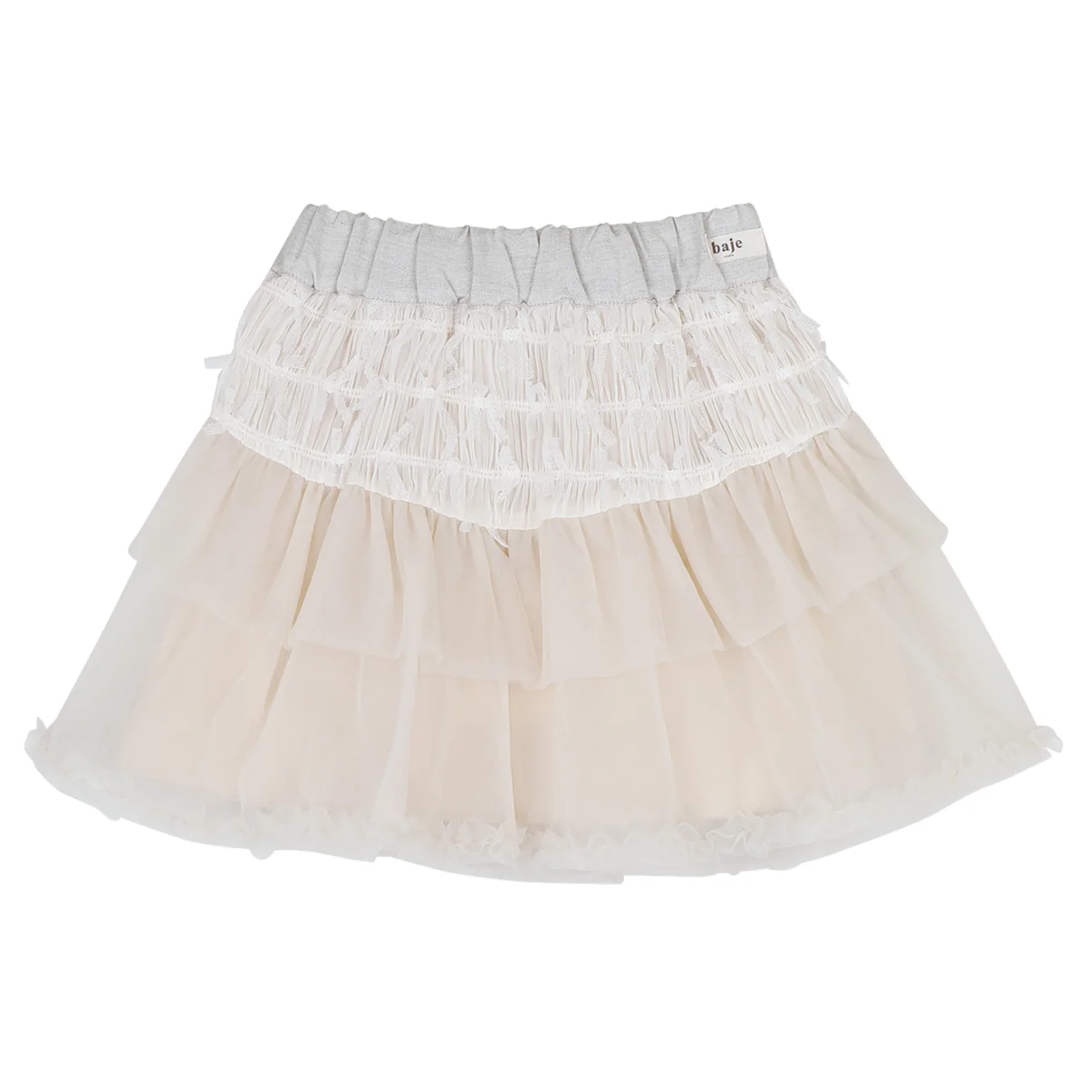 Baje Studio - skirt Cristina - white coconut - 51Dnspod | Smaakvolle damp – Verzendkosten vrij vanaf 40€ Baje Studio - skirt Cristina - white coconut - 51Dnspod | Smaakvolle damp – Verzendkosten vrij vanaf 40€