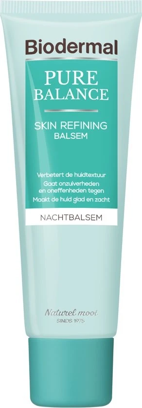 Biodermal Pure Balance Nachtcreme Skin Refining Balsem - Verzorgende nachtcrème - 50ml - 51Dnspod | Smaakvolle damp – Verzendkosten vrij vanaf 40€ Biodermal Pure Balance Nachtcreme Skin Refining Balsem - Verzorgende nachtcrème - 50ml - 51Dnspod | Smaakvolle damp – Verzendkosten vrij vanaf 40€