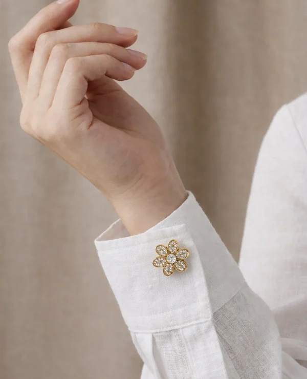 Button Cover | Goud - 51Dnspod | Smaakvolle damp – Verzendkosten vrij vanaf 40€
