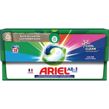 Ariel All-in-1 PODS, Wasmiddelcapsules 28 - Verpakking beschadigd - 51Dnspod | Smaakvolle damp – Verzendkosten vrij vanaf 40€ Ariel All-in-1 PODS, Wasmiddelcapsules 28 - Verpakking beschadigd - 51Dnspod | Smaakvolle damp – Verzendkosten vrij vanaf 40€