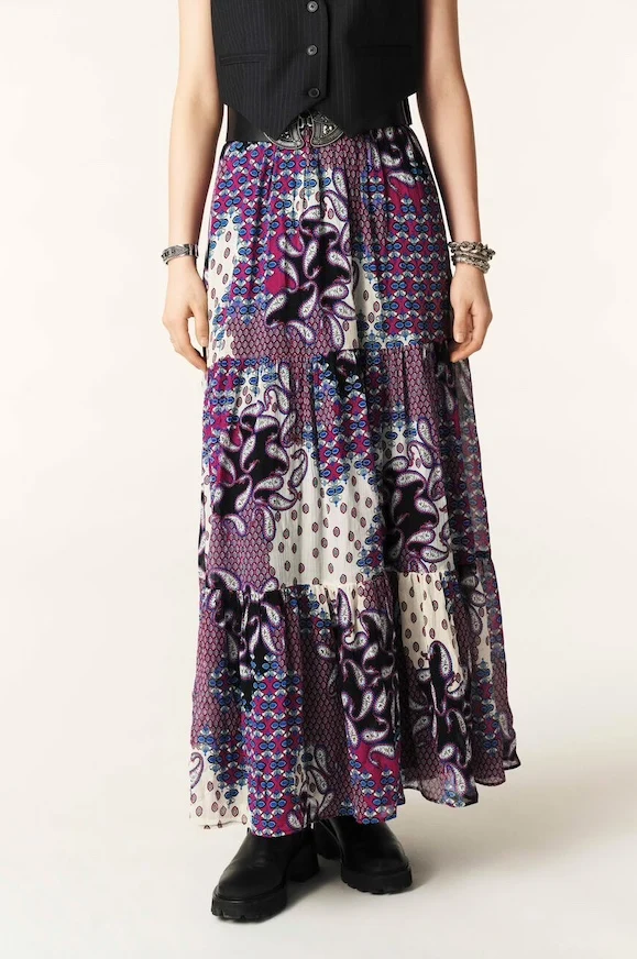BA&SH BROOK LONG SKIRT PRINT - 51Dnspod | Smaakvolle damp – Verzendkosten vrij vanaf 40€ BA&SH BROOK LONG SKIRT PRINT - 51Dnspod | Smaakvolle damp – Verzendkosten vrij vanaf 40€