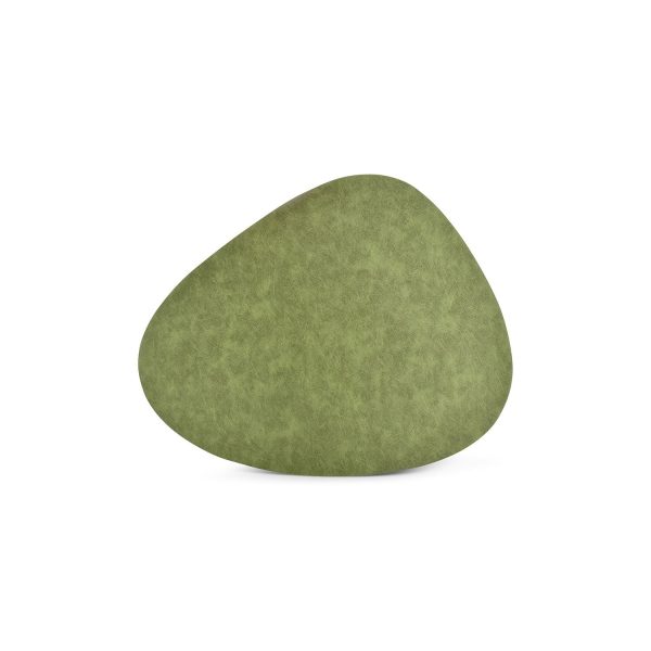 Bonbistro - Placemat 45x37cm lederlook groen Layer - Set van 4 - 51Dnspod | Smaakvolle damp – Verzendkosten vrij vanaf 40€