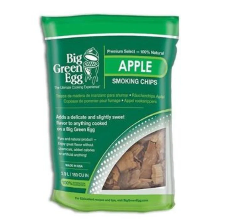 Big Green Egg Appel Rookchips 2,9 Liter - 51Dnspod | Smaakvolle damp – Verzendkosten vrij vanaf 40€ Big Green Egg Appel Rookchips 2,9 Liter - 51Dnspod | Smaakvolle damp – Verzendkosten vrij vanaf 40€