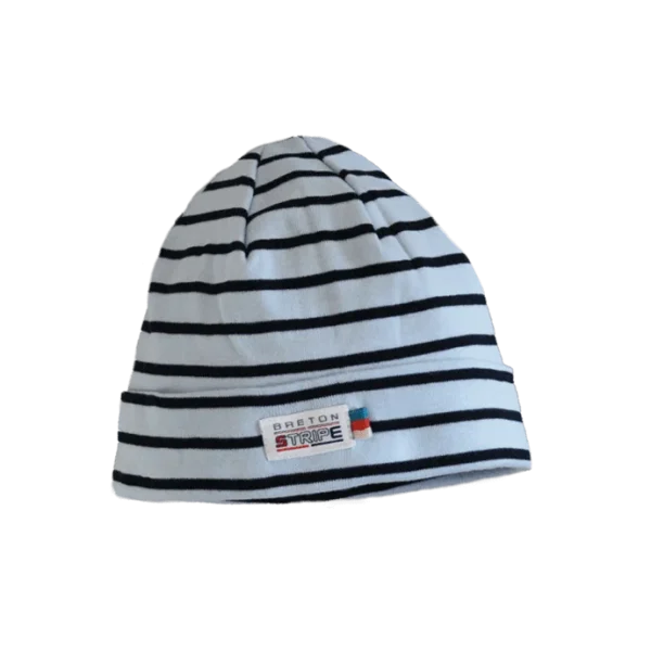 Breton Baby muts skyblue-navy - 51Dnspod | Smaakvolle damp – Verzendkosten vrij vanaf 40€