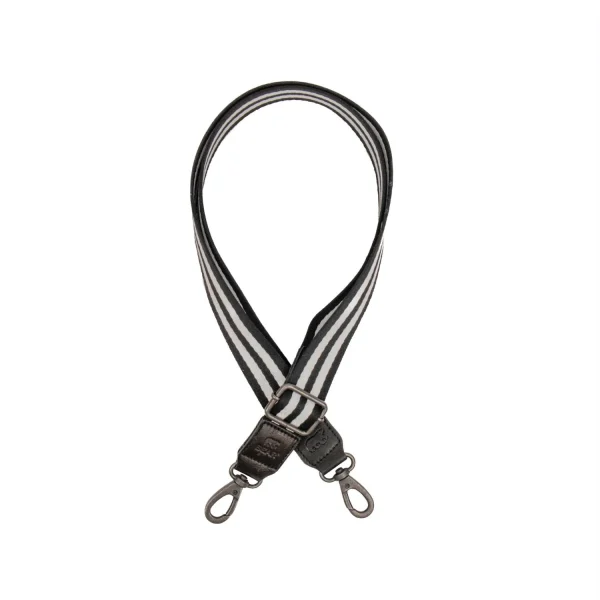 Bear Design Schouderband Cotton Strap Black White - 51Dnspod | Smaakvolle damp – Verzendkosten vrij vanaf 40€