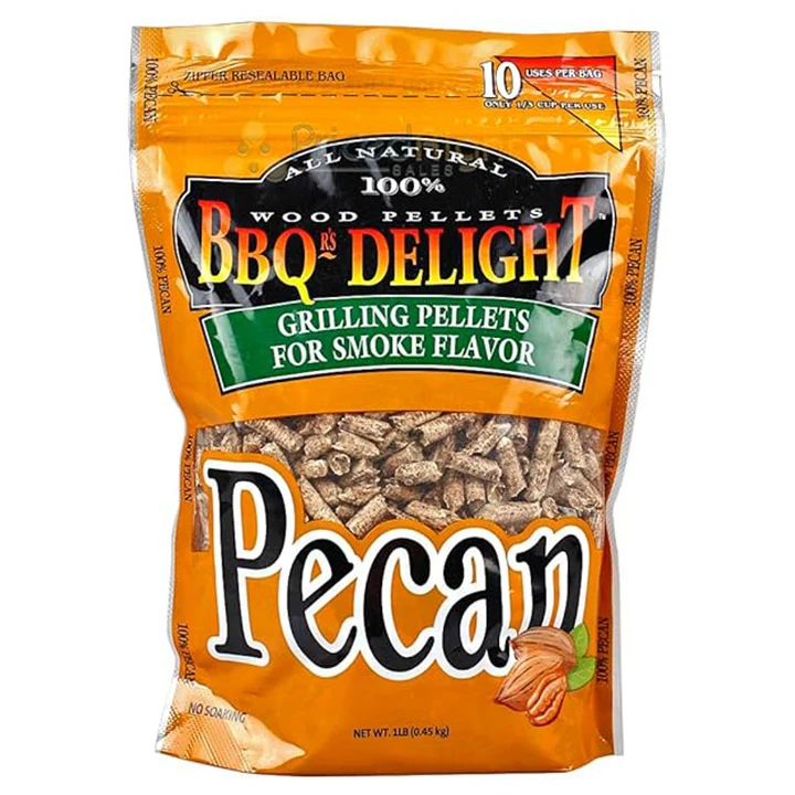 BBQ Delight Pecan BBQ Pellets 450 gram - 51Dnspod | Smaakvolle damp – Verzendkosten vrij vanaf 40€ BBQ Delight Pecan BBQ Pellets 450 gram - 51Dnspod | Smaakvolle damp – Verzendkosten vrij vanaf 40€