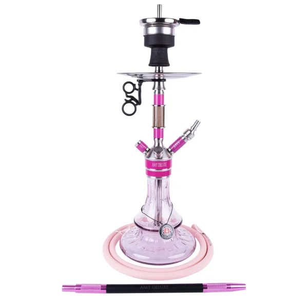 Amy Deluxe ss26.02 Carbonica Solid S Pink / Roze – Luxe Shisha 60cm - 51Dnspod | Smaakvolle damp – Verzendkosten vrij vanaf 40€