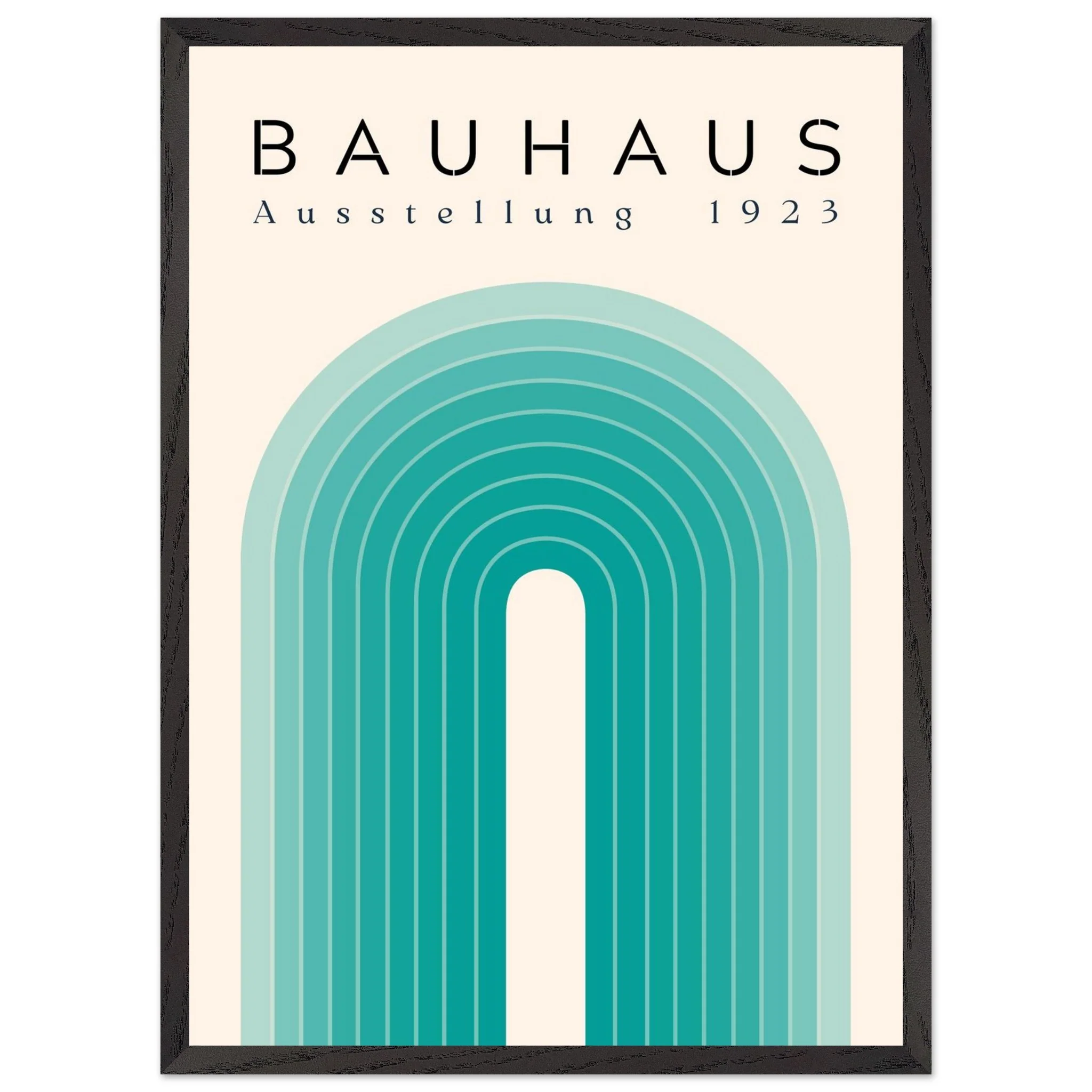 Artfulprints Poster met Lijst Bauhaus - Turquoise rainbow - 50x70 cm - Turquoise - 51Dnspod | Smaakvolle damp – Verzendkosten vrij vanaf 40€ Artfulprints Poster met Lijst Bauhaus - Turquoise rainbow - 50x70 cm - Turquoise - 51Dnspod | Smaakvolle damp – Verzendkosten vrij vanaf 40€
