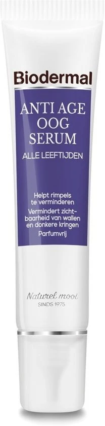 Biodermal Anti Age Oogserum - Anti-rimpel - tube 15ml - 51Dnspod | Smaakvolle damp – Verzendkosten vrij vanaf 40€ Biodermal Anti Age Oogserum - Anti-rimpel - tube 15ml - 51Dnspod | Smaakvolle damp – Verzendkosten vrij vanaf 40€