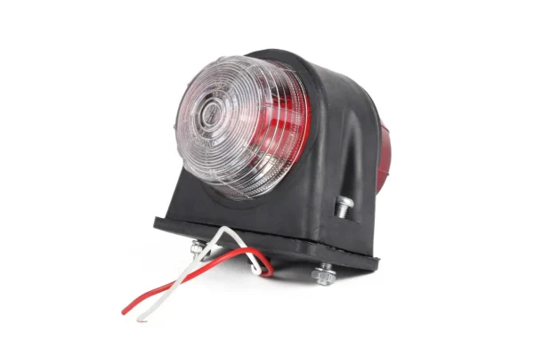 Breedtelamp rubber 72 mm rood/wit e keur - 51Dnspod | Smaakvolle damp – Verzendkosten vrij vanaf 40€