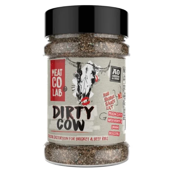 Angus&Oink (Meat Co Lab) Dirty Cow Beef BBQ Seasoning 200 gram - 51Dnspod | Smaakvolle damp – Verzendkosten vrij vanaf 40€