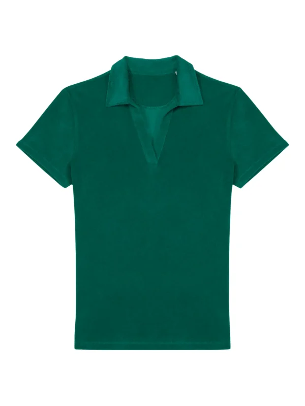 Badstof Shirt Basic - Green | NOTE- Levertijd 5-6 werkdagen - 51Dnspod | Smaakvolle damp – Verzendkosten vrij vanaf 40€