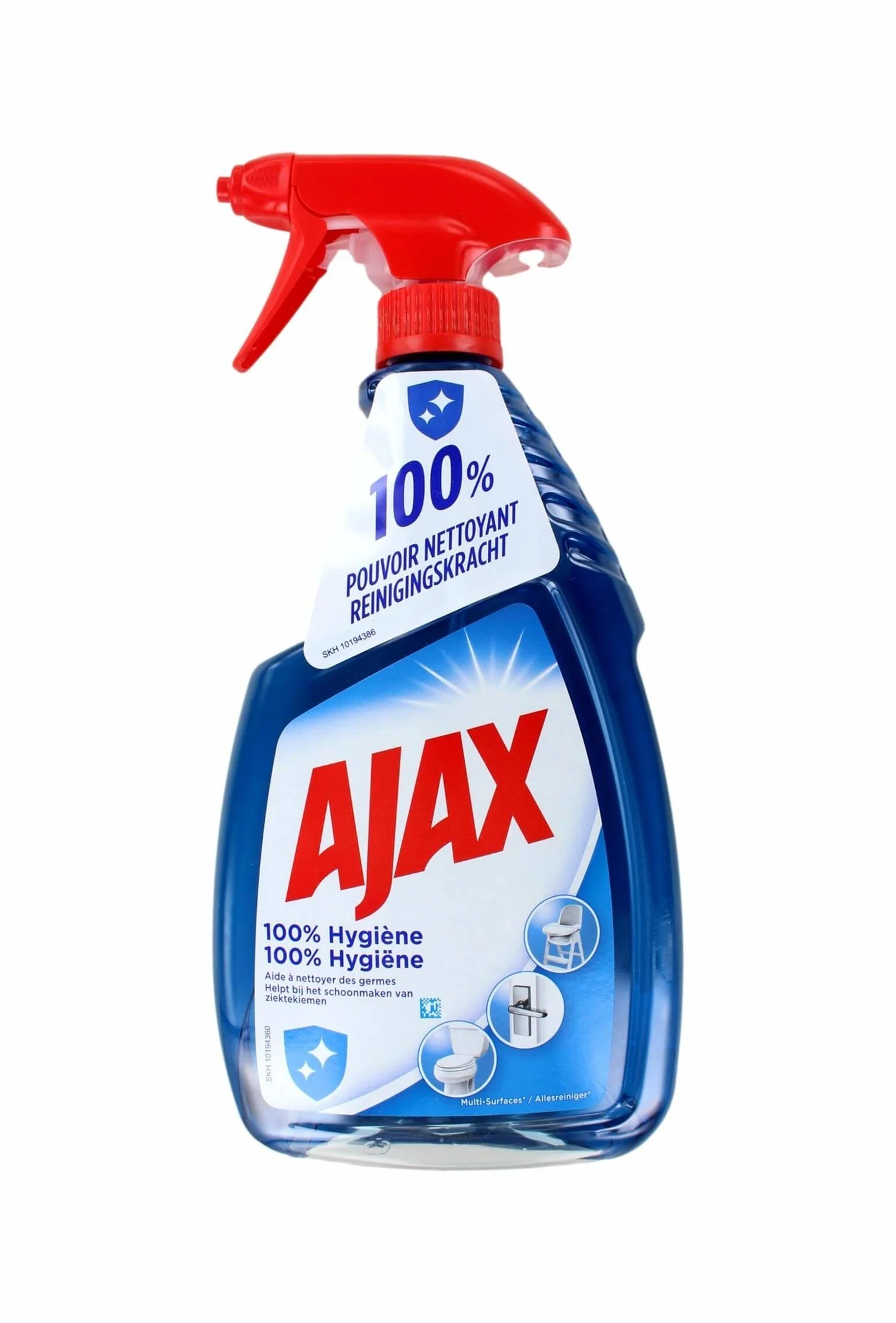 Ajax Allesreiniger Spray 100% Hygiene, 750 ml - 51Dnspod | Smaakvolle damp – Verzendkosten vrij vanaf 40€ Ajax Allesreiniger Spray 100% Hygiene, 750 ml - 51Dnspod | Smaakvolle damp – Verzendkosten vrij vanaf 40€