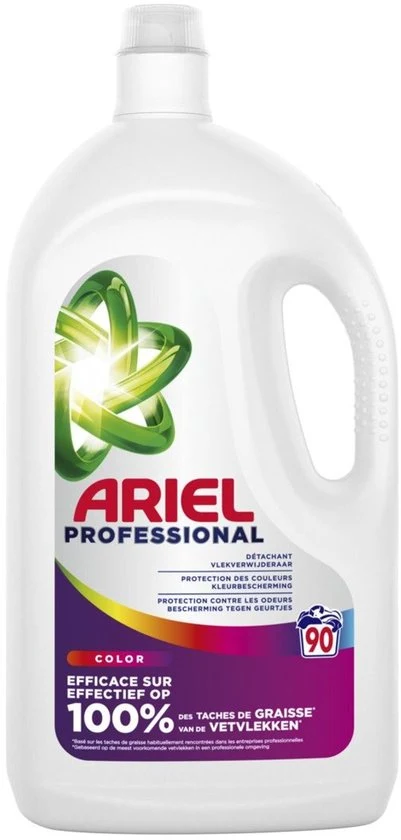 Ariel Professional wasmiddel vloeibaar Color 4.05 liter 90 scoops - 51Dnspod | Smaakvolle damp – Verzendkosten vrij vanaf 40€ Ariel Professional wasmiddel vloeibaar Color 4.05 liter 90 scoops - 51Dnspod | Smaakvolle damp – Verzendkosten vrij vanaf 40€