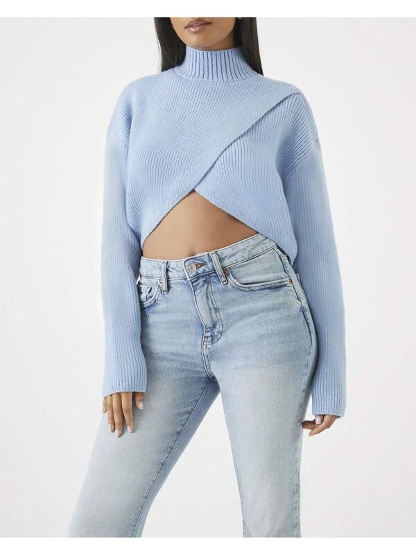 Belle Couture | Blauwe Turtleneck Trui - 51Dnspod | Smaakvolle damp – Verzendkosten vrij vanaf 40€ Belle Couture | Blauwe Turtleneck Trui - 51Dnspod | Smaakvolle damp – Verzendkosten vrij vanaf 40€