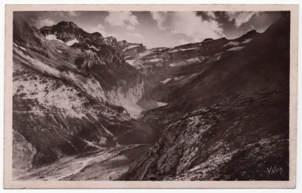 Ansichtkaart Cirque de Gavarnie met Grande Cascade, Pyreneeën, Yvon La Douce France - 51Dnspod | Smaakvolle damp – Verzendkosten vrij vanaf 40€