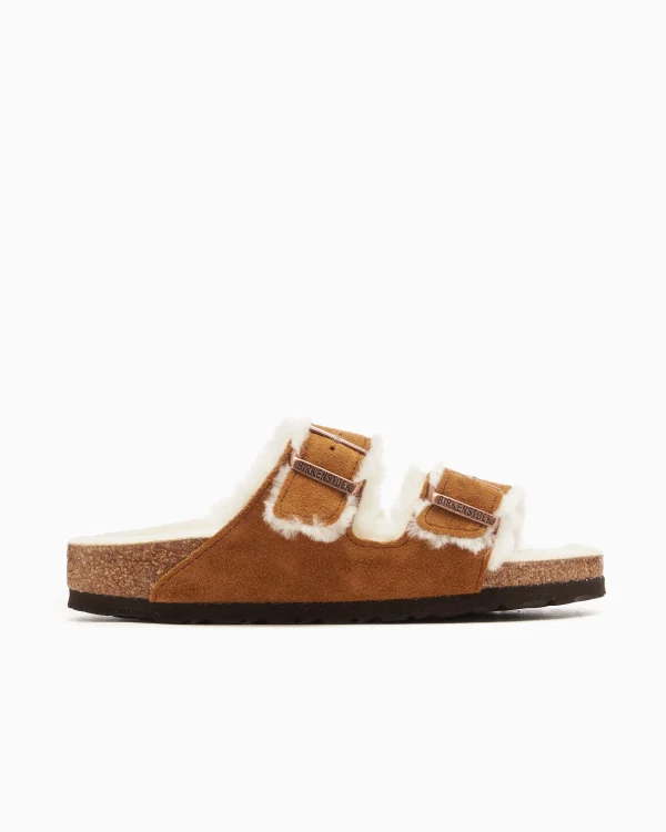 BIRKENSTOCK Arizona Shearling Suede Leather Narrow - 51Dnspod | Smaakvolle damp – Verzendkosten vrij vanaf 40€