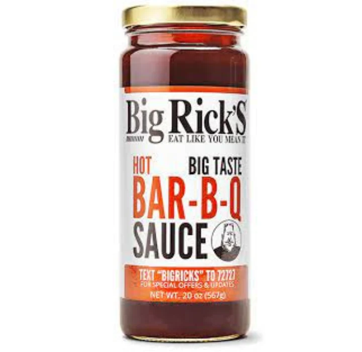 Big Rick's Hot BBQ Sauce 20oz - 51Dnspod | Smaakvolle damp – Verzendkosten vrij vanaf 40€ Big Rick's Hot BBQ Sauce 20oz - 51Dnspod | Smaakvolle damp – Verzendkosten vrij vanaf 40€
