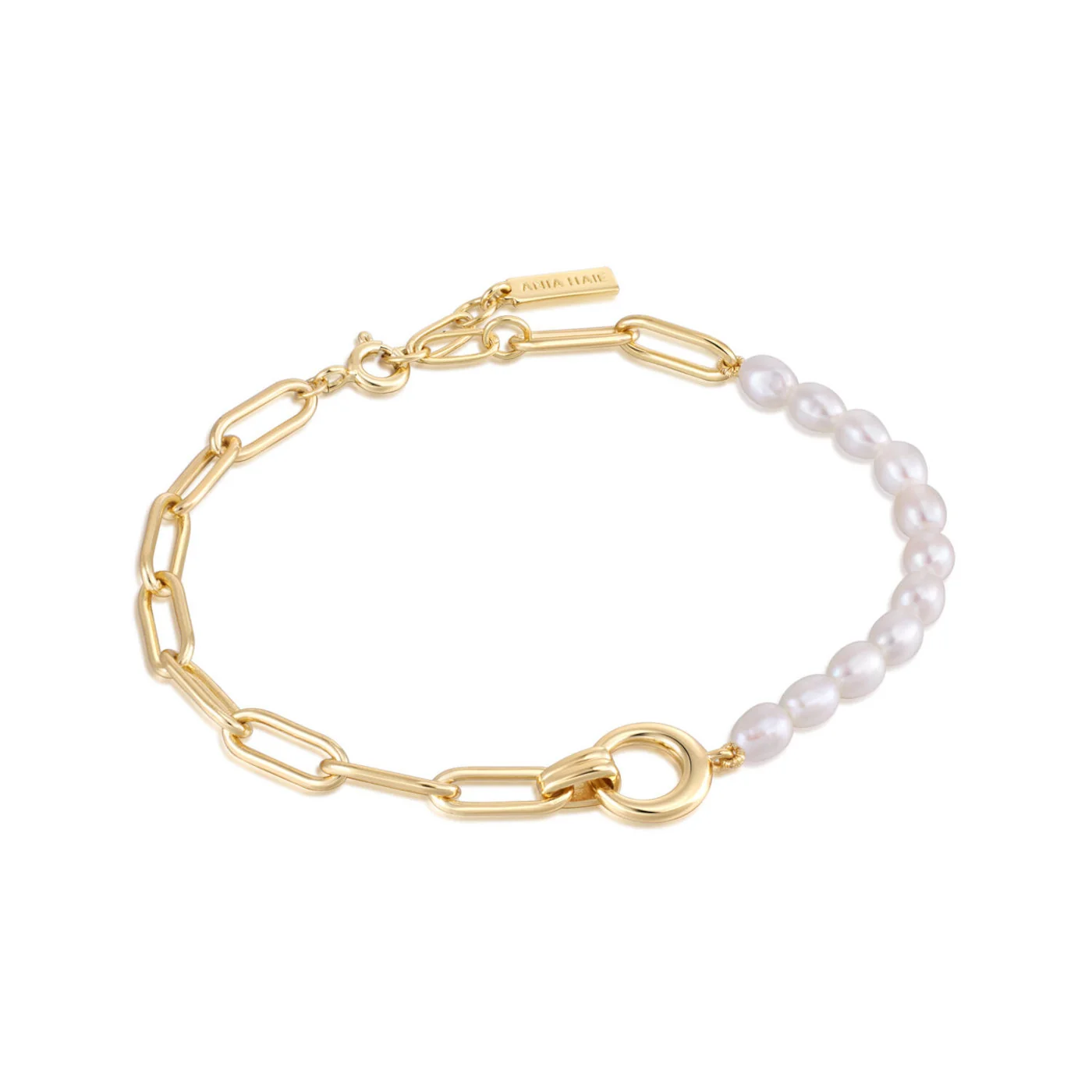 Ania Haie Pearl Power 925 Sterling Silver Gold-coloured Bracelet AH-B043-02G - 51Dnspod | Smaakvolle damp – Verzendkosten vrij vanaf 40€ Ania Haie Pearl Power 925 Sterling Silver Gold-coloured Bracelet AH-B043-02G - 51Dnspod | Smaakvolle damp – Verzendkosten vrij vanaf 40€