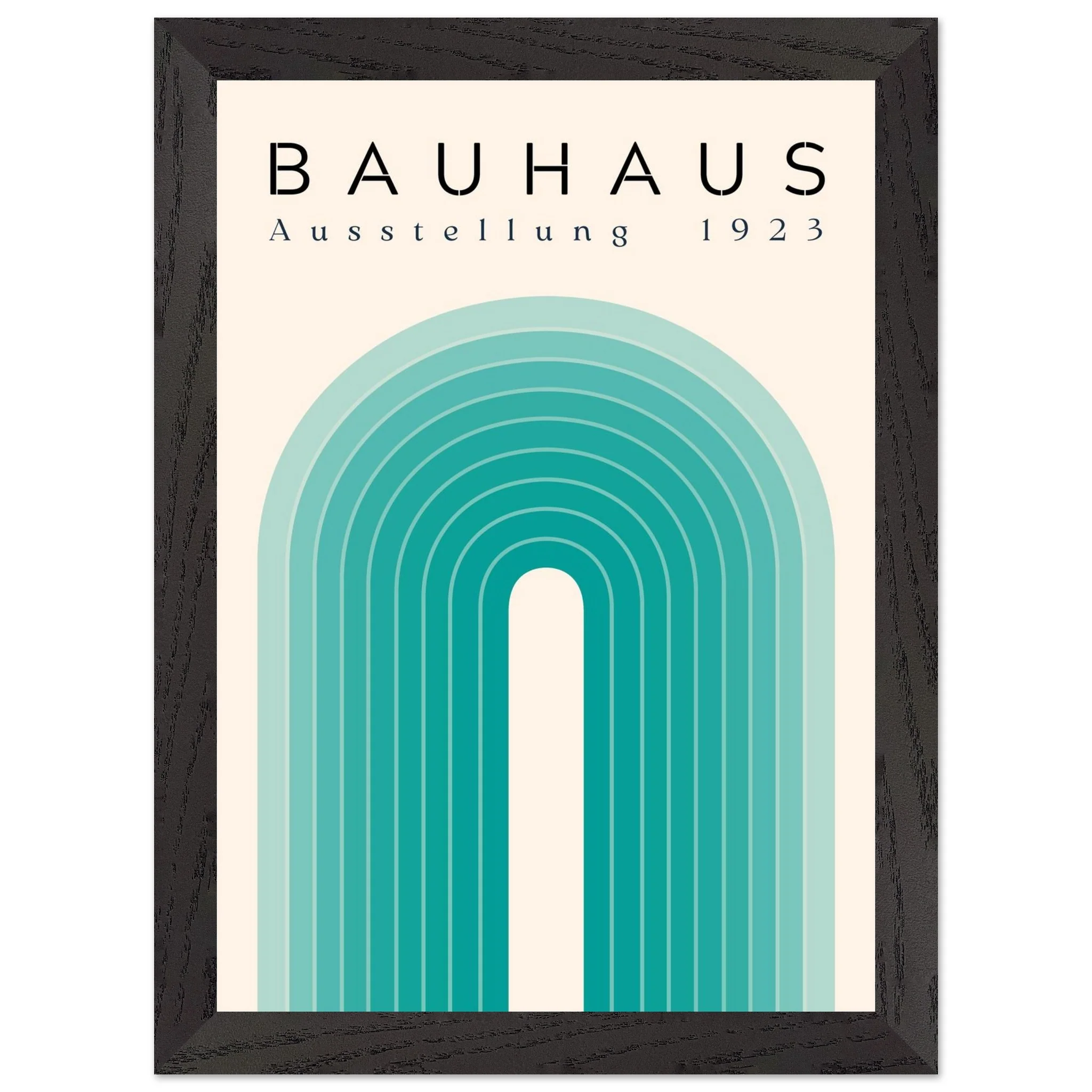 Artfulprints Poster met Lijst Bauhaus - Turquoise rainbow - A4 21x29.7 cm - Turquoise - 51Dnspod | Smaakvolle damp – Verzendkosten vrij vanaf 40€ Artfulprints Poster met Lijst Bauhaus - Turquoise rainbow - A4 21x29.7 cm - Turquoise - 51Dnspod | Smaakvolle damp – Verzendkosten vrij vanaf 40€