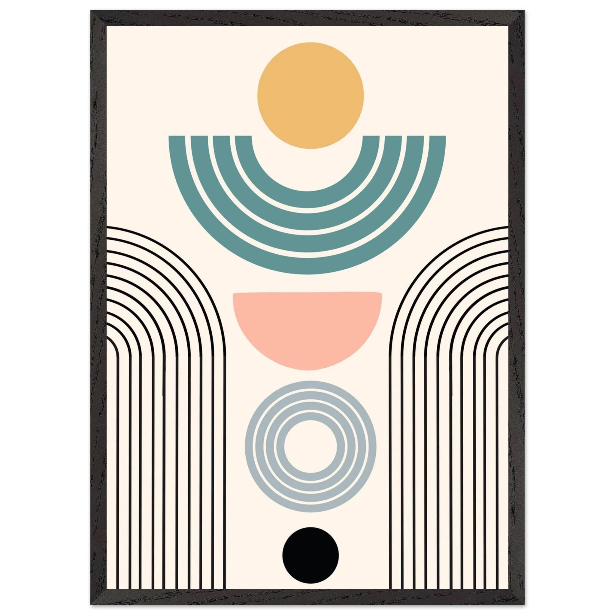 Artfulprints Poster met Lijst Boho – Modern sunrise - 50x70 cm - Meerkleurig - 51Dnspod | Smaakvolle damp – Verzendkosten vrij vanaf 40€ Artfulprints Poster met Lijst Boho – Modern sunrise - 50x70 cm - Meerkleurig - 51Dnspod | Smaakvolle damp – Verzendkosten vrij vanaf 40€