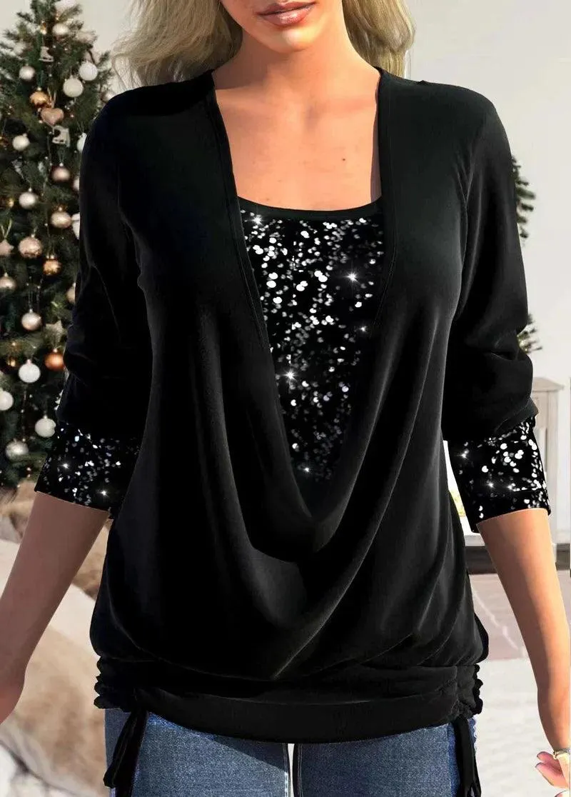 Blouse - Glamour Collectie - Glinsterende Details - Perfect voor Formele en Informele Evenementen - 51Dnspod | Smaakvolle damp – Verzendkosten vrij vanaf 40€ Blouse - Glamour Collectie - Glinsterende Details - Perfect voor Formele en Informele Evenementen - 51Dnspod | Smaakvolle damp – Verzendkosten vrij vanaf 40€