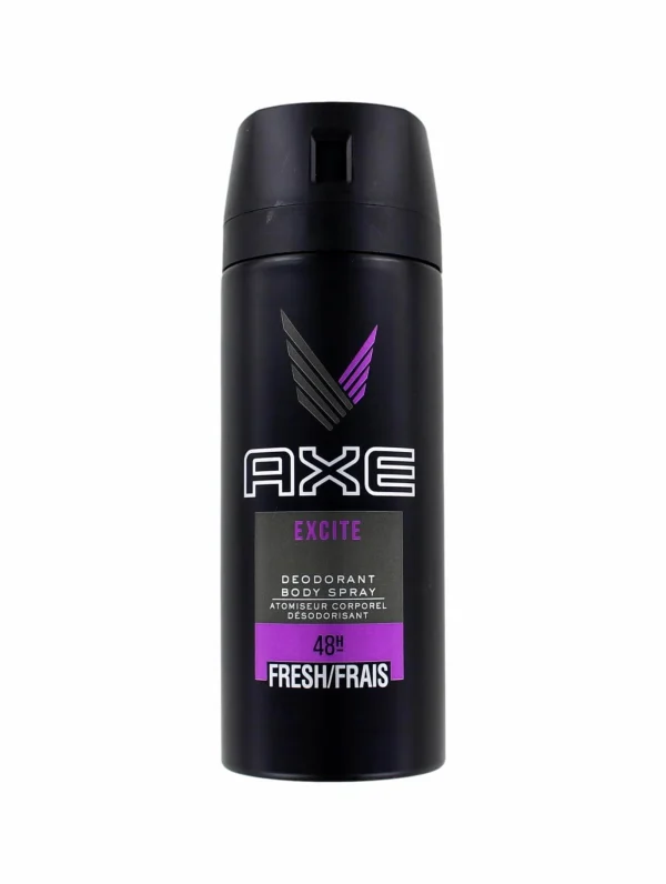 Axe Bodyspray 150Ml Excite (Uk) - 51Dnspod | Smaakvolle damp – Verzendkosten vrij vanaf 40€