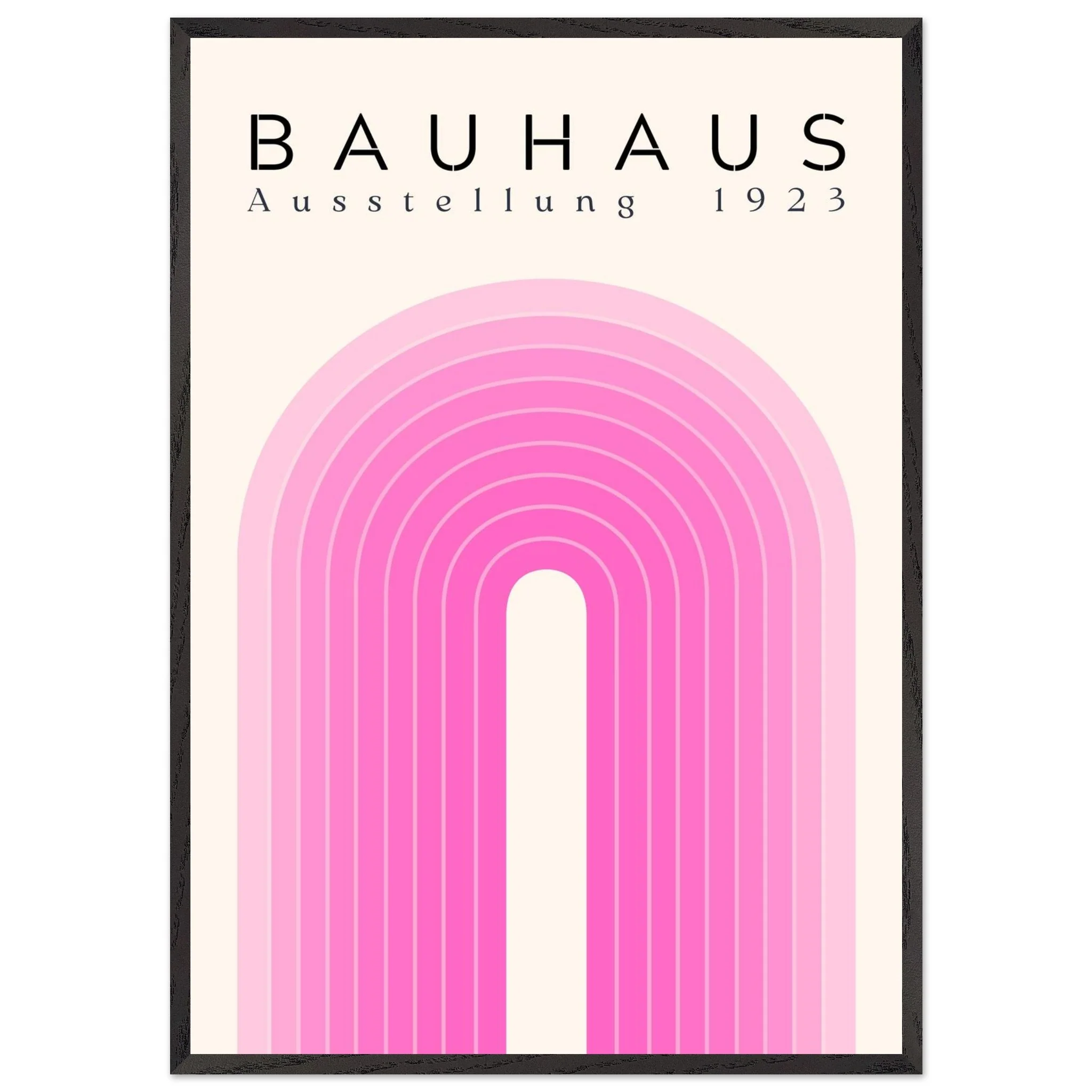 Artfulprints Poster met Lijst Bauhaus - Pink rainbow - 70x100 cm - Roze - 51Dnspod | Smaakvolle damp – Verzendkosten vrij vanaf 40€ Artfulprints Poster met Lijst Bauhaus - Pink rainbow - 70x100 cm - Roze - 51Dnspod | Smaakvolle damp – Verzendkosten vrij vanaf 40€