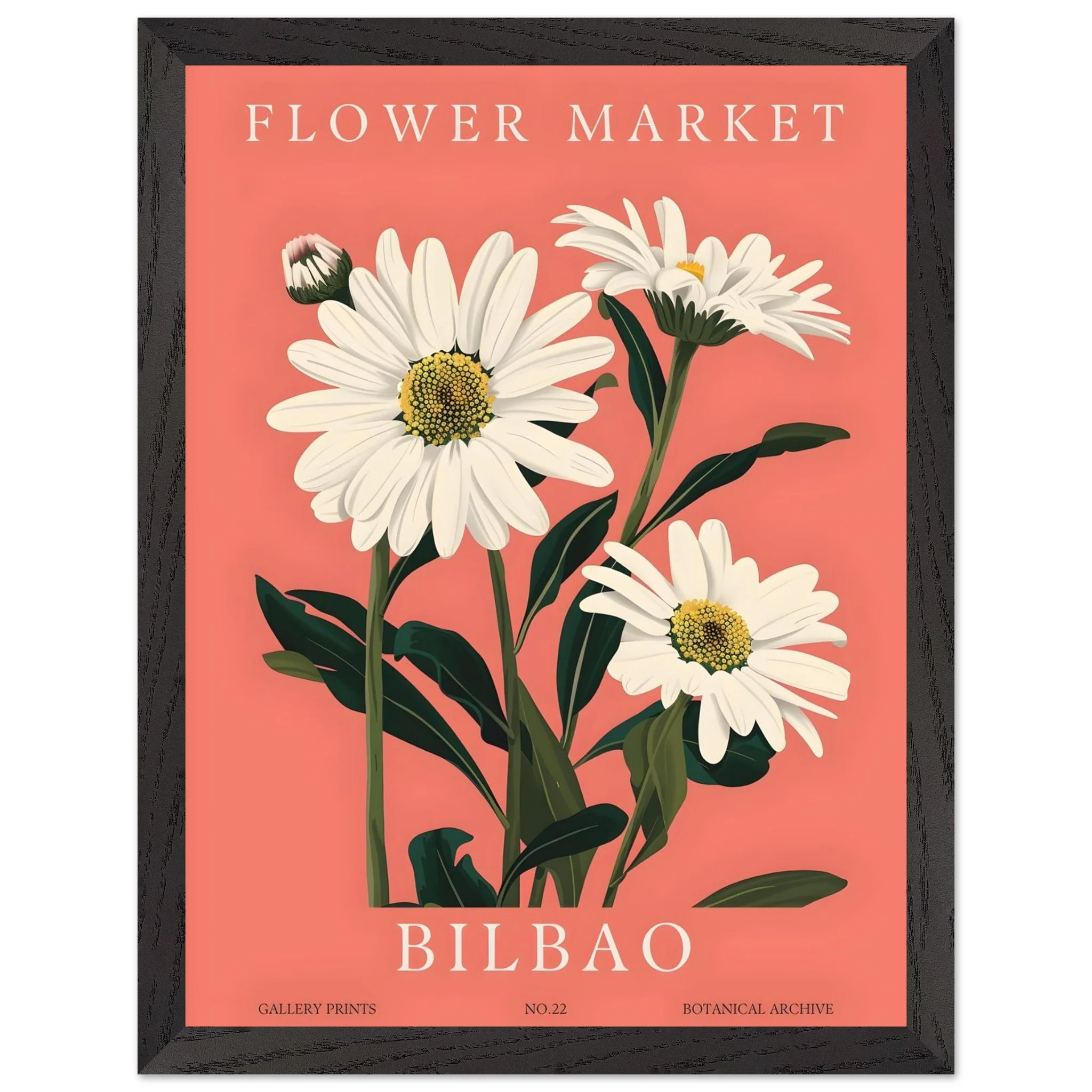 Artfulprints Poster met Lijst Flower market - Bilbao - 30x40 cm - Roze - 51Dnspod | Smaakvolle damp – Verzendkosten vrij vanaf 40€ Artfulprints Poster met Lijst Flower market - Bilbao - 30x40 cm - Roze - 51Dnspod | Smaakvolle damp – Verzendkosten vrij vanaf 40€