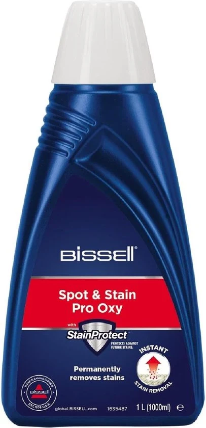BISSELL Spot & Stain Pro Oxy Tapijt Reinigingsmiddel - 1 liter - Verpakking beschadigd, dop kapot - 51Dnspod | Smaakvolle damp – Verzendkosten vrij vanaf 40€ BISSELL Spot & Stain Pro Oxy Tapijt Reinigingsmiddel - 1 liter - Verpakking beschadigd, dop kapot - 51Dnspod | Smaakvolle damp – Verzendkosten vrij vanaf 40€