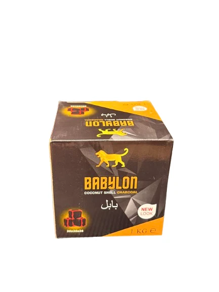 Babylon Shisha Kolen 1KG – 26MM Natuurkolen - 51Dnspod | Smaakvolle damp – Verzendkosten vrij vanaf 40€ Babylon Shisha Kolen 1KG – 26MM Natuurkolen - 51Dnspod | Smaakvolle damp – Verzendkosten vrij vanaf 40€
