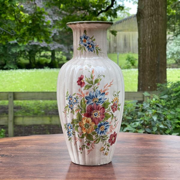 Brocante vaas - 51Dnspod | Smaakvolle damp – Verzendkosten vrij vanaf 40€