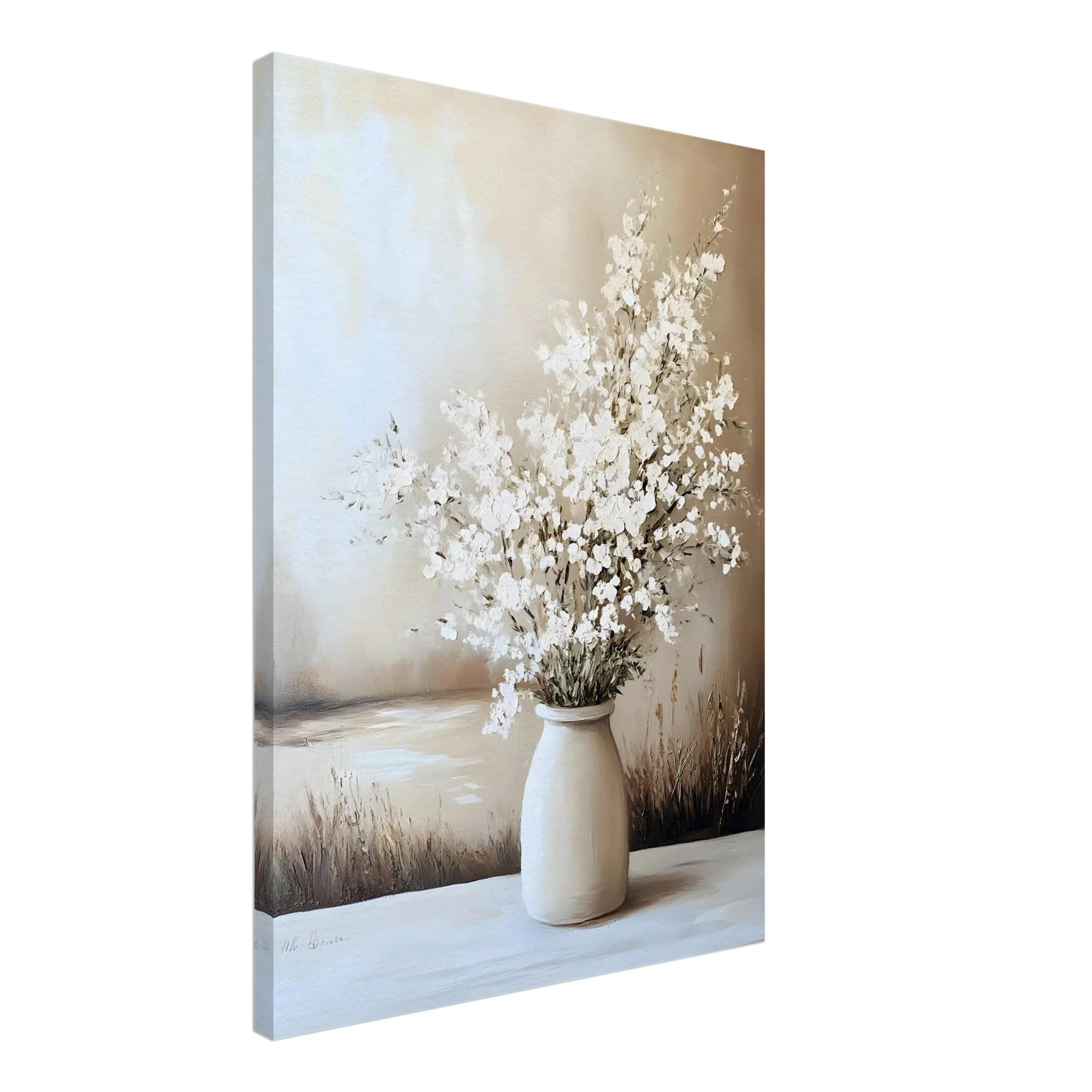 Artfulprints Canvas Timeless white bouquet canvas - 50x70 cm - beige - 51Dnspod | Smaakvolle damp – Verzendkosten vrij vanaf 40€ Artfulprints Canvas Timeless white bouquet canvas - 50x70 cm - beige - 51Dnspod | Smaakvolle damp – Verzendkosten vrij vanaf 40€