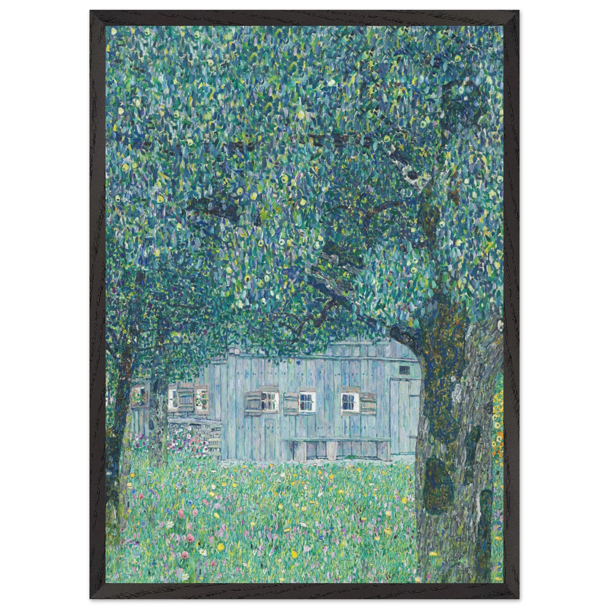 Artfulprints Poster met Lijst Gustav Klimt - Farmhouse in upper Austria - 50x70 cm - Donkergroen - 51Dnspod | Smaakvolle damp – Verzendkosten vrij vanaf 40€ Artfulprints Poster met Lijst Gustav Klimt - Farmhouse in upper Austria - 50x70 cm - Donkergroen - 51Dnspod | Smaakvolle damp – Verzendkosten vrij vanaf 40€