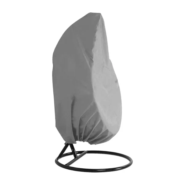 Beschermhoes Hangstoel Egg - Grijs - 190 x 115 cm - Waterproof - Universeel model - Hoes van Egg Chair - Waterdichte Beschermer voor Egg Stoel met Standaard - 51Dnspod | Smaakvolle damp – Ver