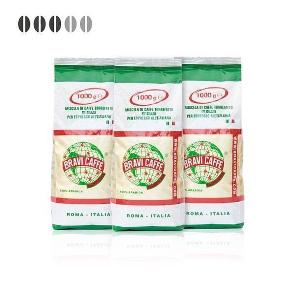 Bravi Caffè 100% Italiaanse Arabica koffiebonen 3kg - 51Dnspod | Smaakvolle damp – Verzendkosten vrij vanaf 40€ Bravi Caffè 100% Italiaanse Arabica koffiebonen 3kg - 51Dnspod | Smaakvolle damp – Verzendkosten vrij vanaf 40€