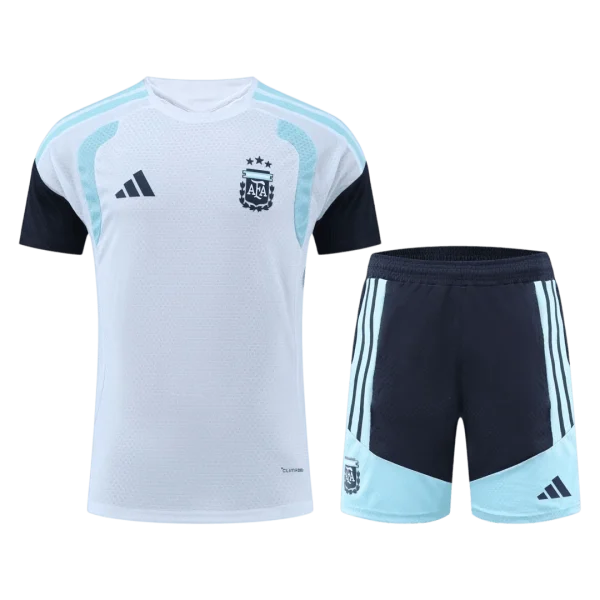 Argentinië Pre-Match Spelersversie Set WK Voetbal 2026 - slim fit - 51Dnspod | Smaakvolle damp – Verzendkosten vrij vanaf 40€
