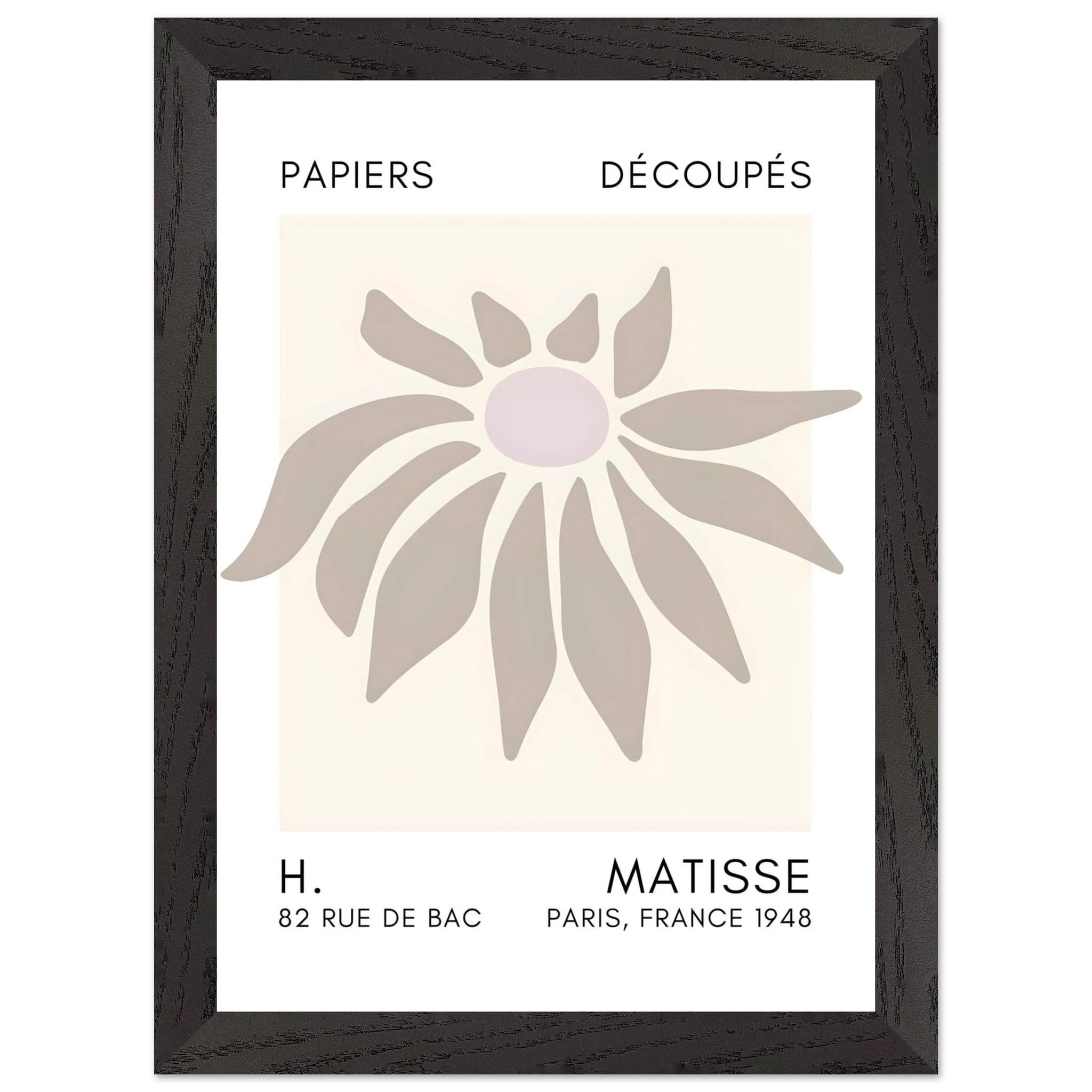 Artfulprints Poster met Lijst Matisse – Deep sea dance grey - A4 21x29.7 cm - Grijs - 51Dnspod | Smaakvolle damp – Verzendkosten vrij vanaf 40€ Artfulprints Poster met Lijst Matisse – Deep sea dance grey - A4 21x29.7 cm - Grijs - 51Dnspod | Smaakvolle damp – Verzendkosten vrij vanaf 40€