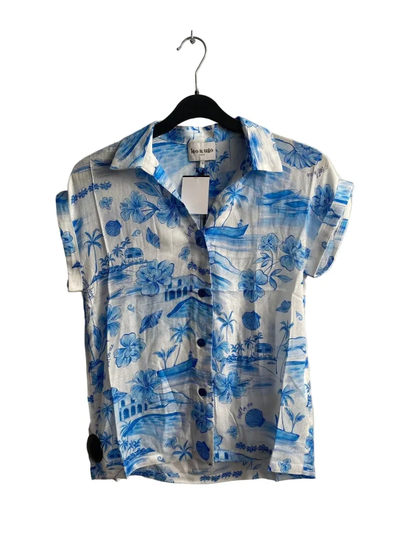 Bloes Blauw Leo & Ugo ( Tes299/White Blue ) - 51Dnspod | Smaakvolle damp – Verzendkosten vrij vanaf 40€