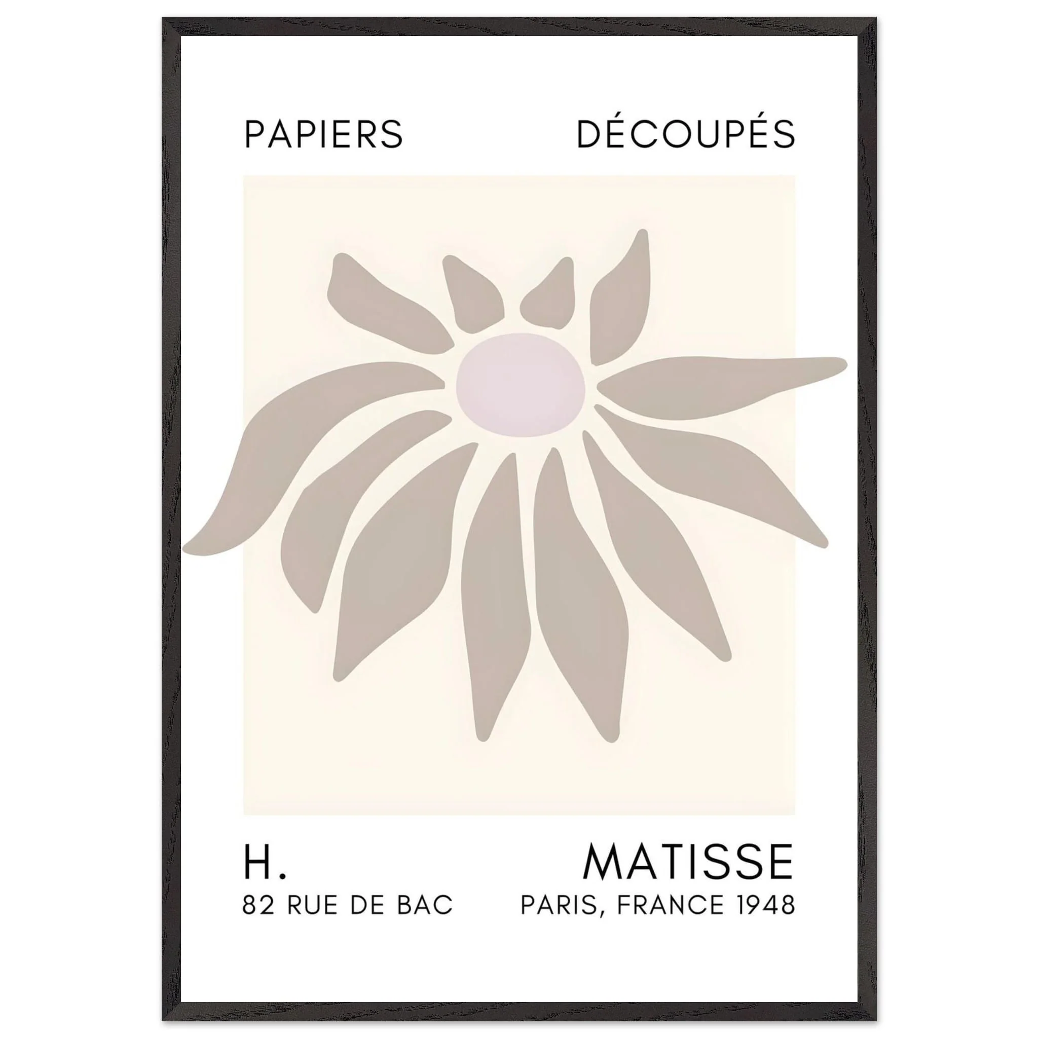 Artfulprints Poster met Lijst Matisse – Deep sea dance grey - 70x100 cm - Grijs - 51Dnspod | Smaakvolle damp – Verzendkosten vrij vanaf 40€ Artfulprints Poster met Lijst Matisse – Deep sea dance grey - 70x100 cm - Grijs - 51Dnspod | Smaakvolle damp – Verzendkosten vrij vanaf 40€
