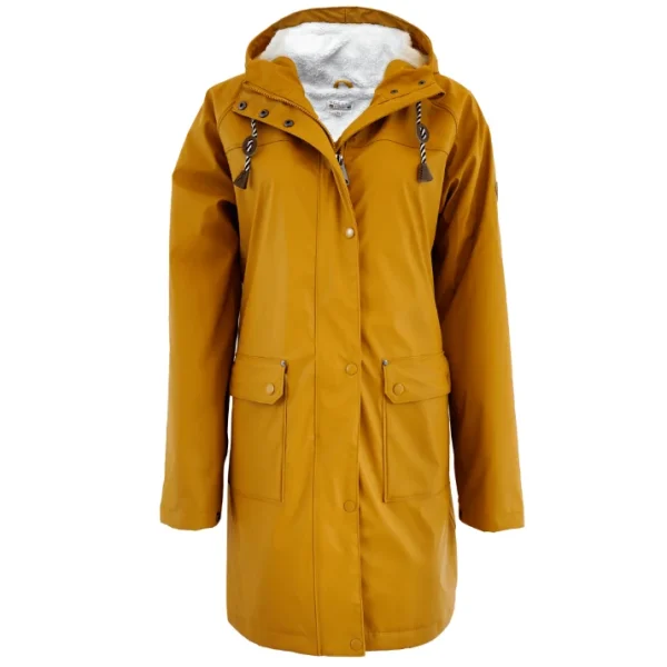 Breton Dames Regenjas Teddy JA08 - Geel - 51Dnspod | Smaakvolle damp – Verzendkosten vrij vanaf 40€