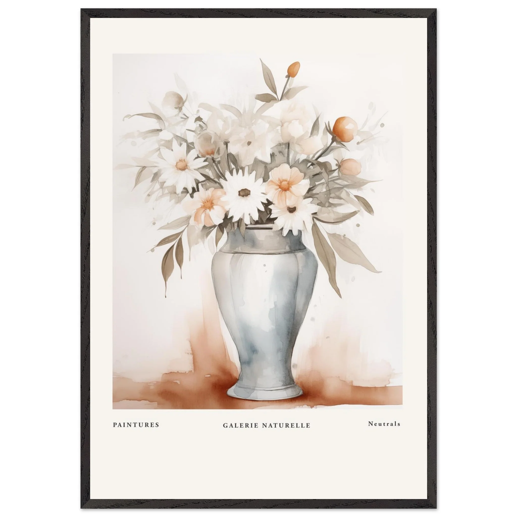 Artfulprints Poster met Lijst Bloemen in vaas 1 - 70x100 cm - Taupe - 51Dnspod | Smaakvolle damp – Verzendkosten vrij vanaf 40€ Artfulprints Poster met Lijst Bloemen in vaas 1 - 70x100 cm - Taupe - 51Dnspod | Smaakvolle damp – Verzendkosten vrij vanaf 40€