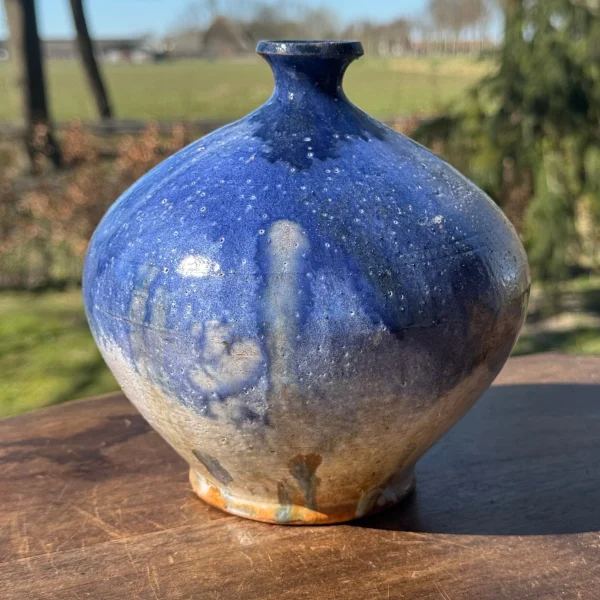 Blauwe Keramische Vaas - 51Dnspod | Smaakvolle damp – Verzendkosten vrij vanaf 40€
