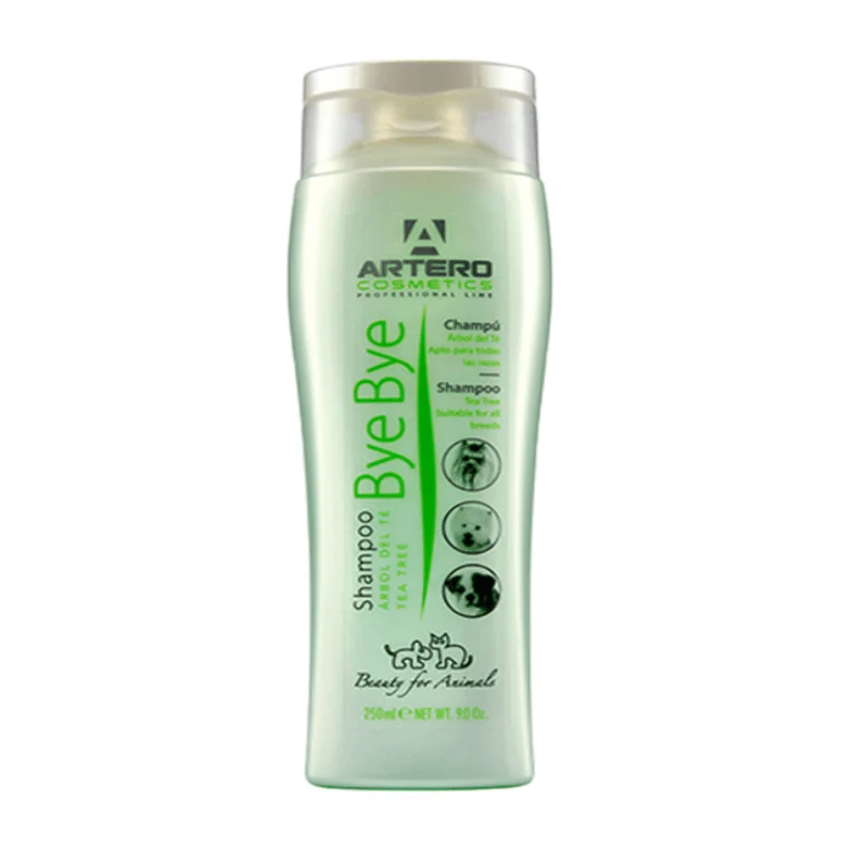 Artero - Bye Bye - Natuurlijke Anti-Vlooien & Teken Shampoo - 250ml - 51Dnspod | Smaakvolle damp – Verzendkosten vrij vanaf 40€ Artero - Bye Bye - Natuurlijke Anti-Vlooien & Teken Shampoo - 250ml - 51Dnspod | Smaakvolle damp – Verzendkosten vrij vanaf 40€