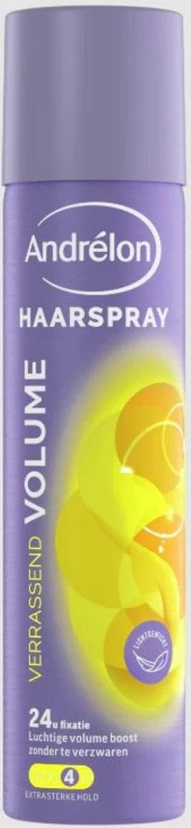 Andrelon Volume haarspray sterkte 4 - 250ml - 51Dnspod | Smaakvolle damp – Verzendkosten vrij vanaf 40€ Andrelon Volume haarspray sterkte 4 - 250ml - 51Dnspod | Smaakvolle damp – Verzendkosten vrij vanaf 40€