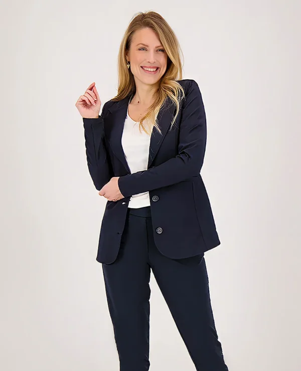 Blazer Perfecte Travel | Donkerblauw - 51Dnspod | Smaakvolle damp – Verzendkosten vrij vanaf 40€