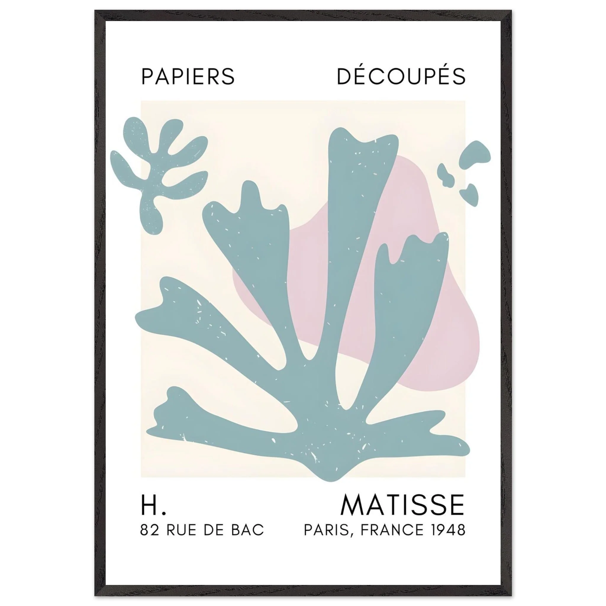 Artfulprints Poster met Lijst Matisse – Abstract bloom turquoise - 70x100 cm - Turquoise - 51Dnspod | Smaakvolle damp – Verzendkosten vrij vanaf 40€ Artfulprints Poster met Lijst Matisse – Abstract bloom turquoise - 70x100 cm - Turquoise - 51Dnspod | Smaakvolle damp – Verzendkosten vrij vanaf 40€