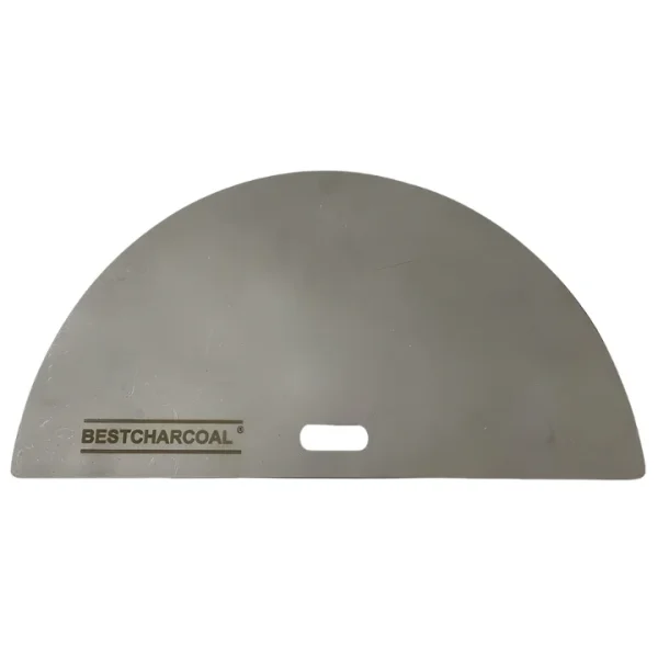 Bestcharcoal RVS Griddle Halfmoon Compact - 51Dnspod | Smaakvolle damp – Verzendkosten vrij vanaf 40€